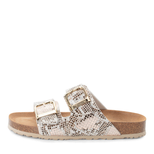 Tamaris Pantolette 27523 Beige Snake