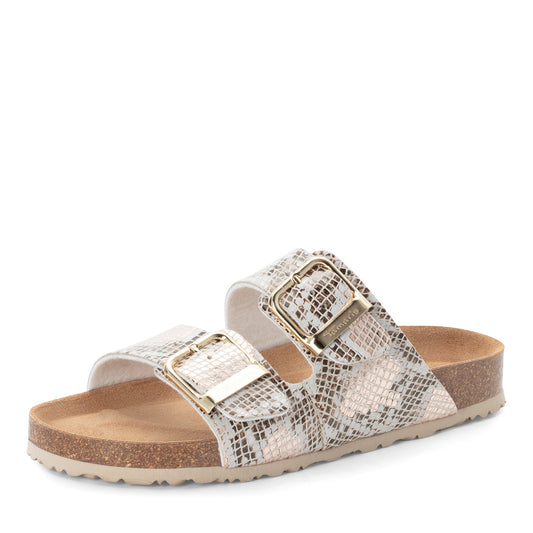 Tamaris Pantolette 27523 Beige Snake