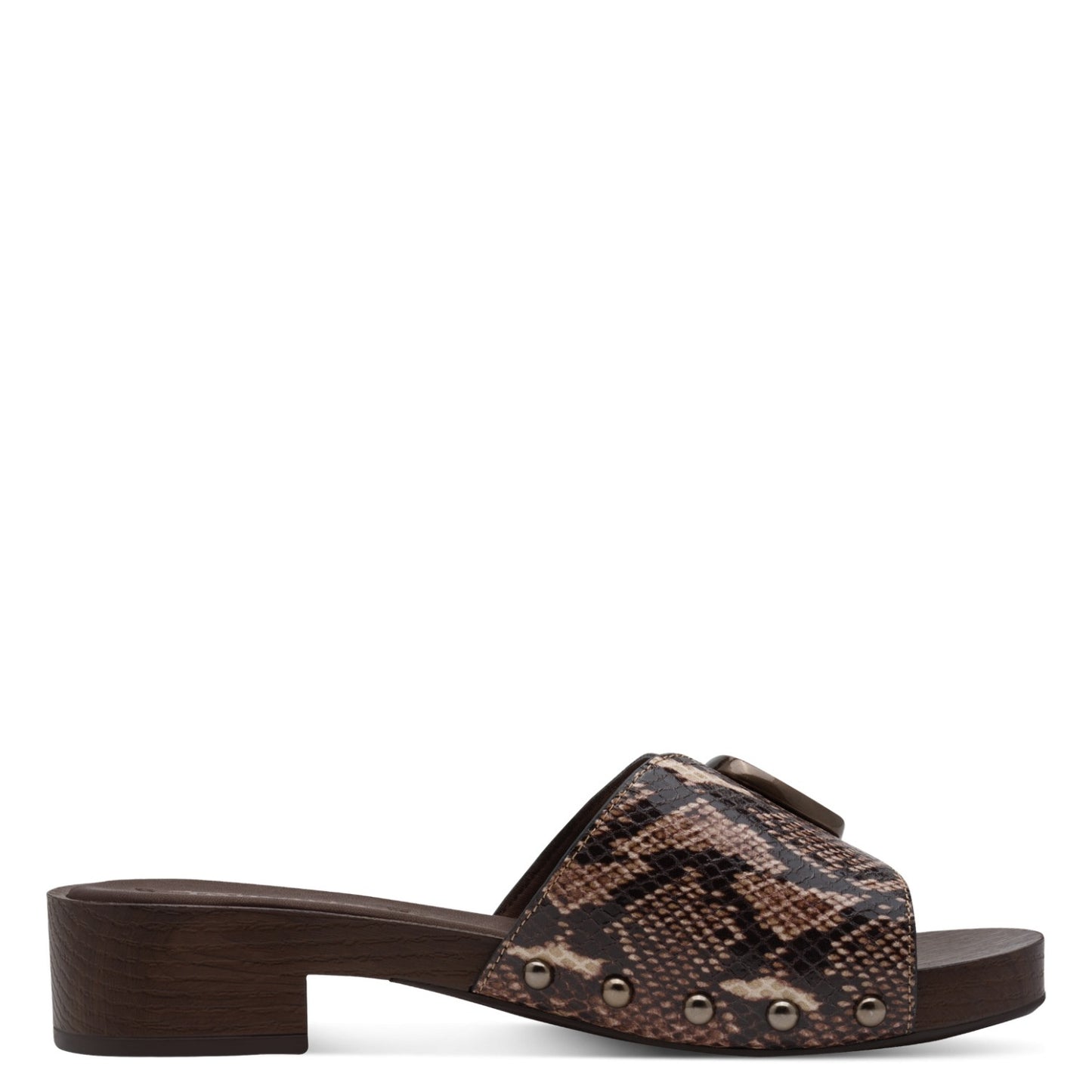 Tamaris Pantolette 27313 Braun Snake