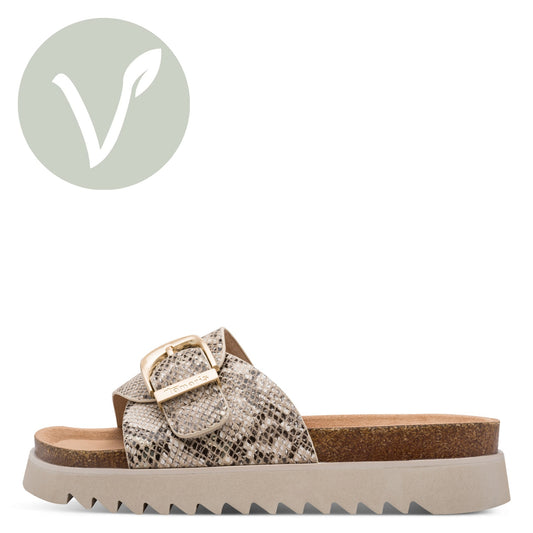 Tamaris Pantolette 27401 Beige Snake