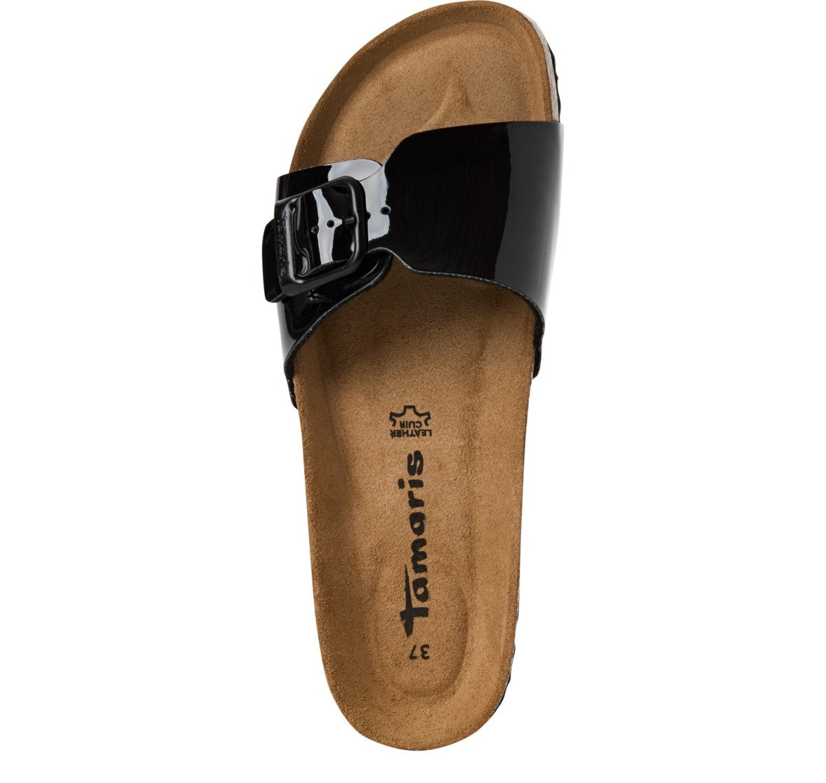 Tamaris Pantolette 27520 Schwarz Lack