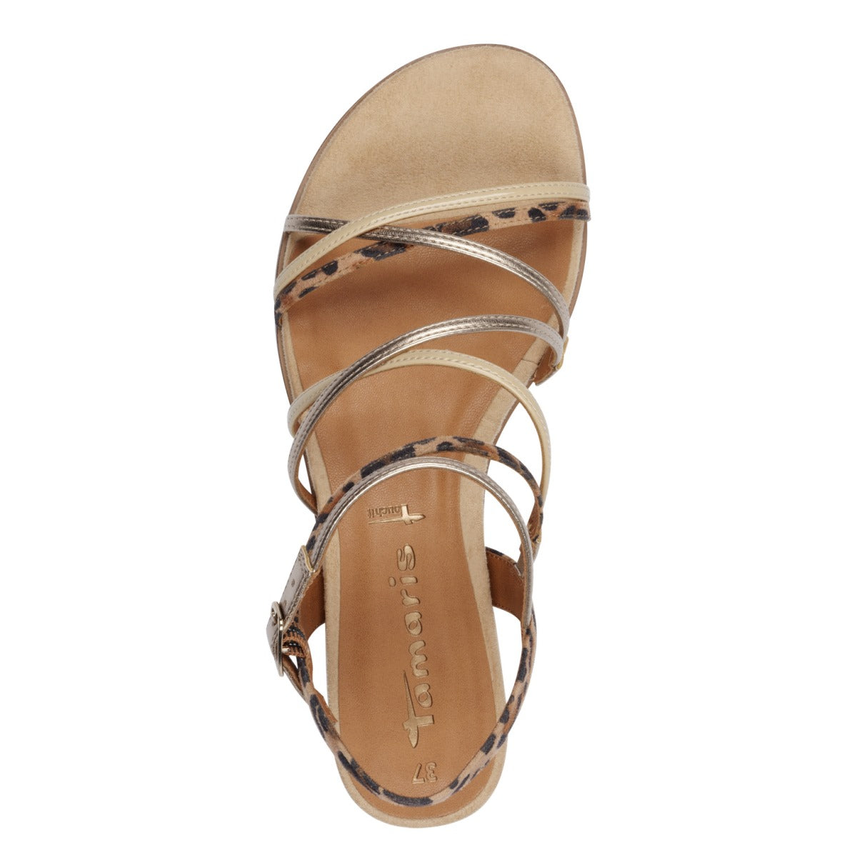 Tamaris Sandalette 28103 Tan Leo
