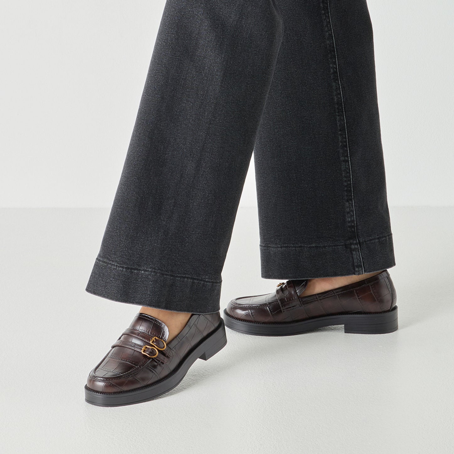 Tamaris Slipper 24348 Mocca Croco