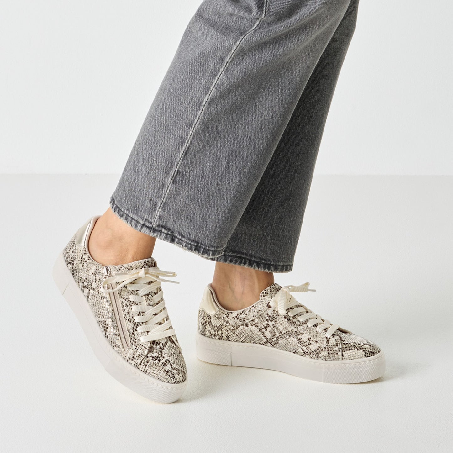 Tamaris Sneaker 23314 Beige Snake