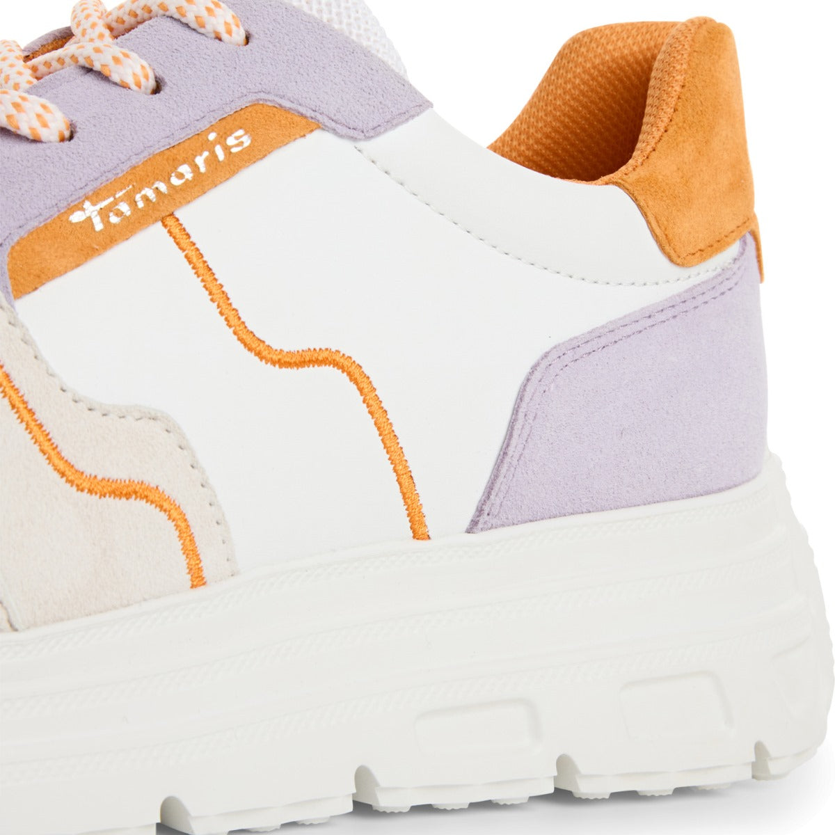 Tamaris Sneaker 23710 Weiß Orange