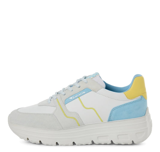 Tamaris Sneaker 23710 Weiß Blau