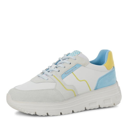 Tamaris Sneaker 23710 Weiß Blau