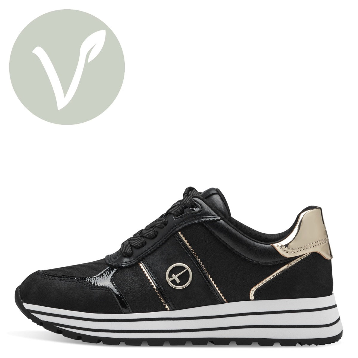 Tamaris Sneaker 23727 Schwarz Gold