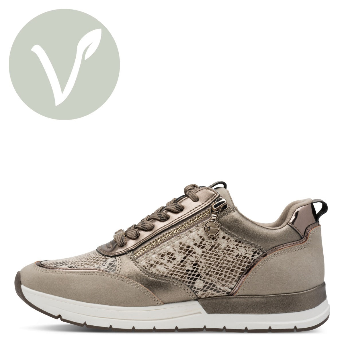 Tamaris Sneaker 23732 Snake Taupe