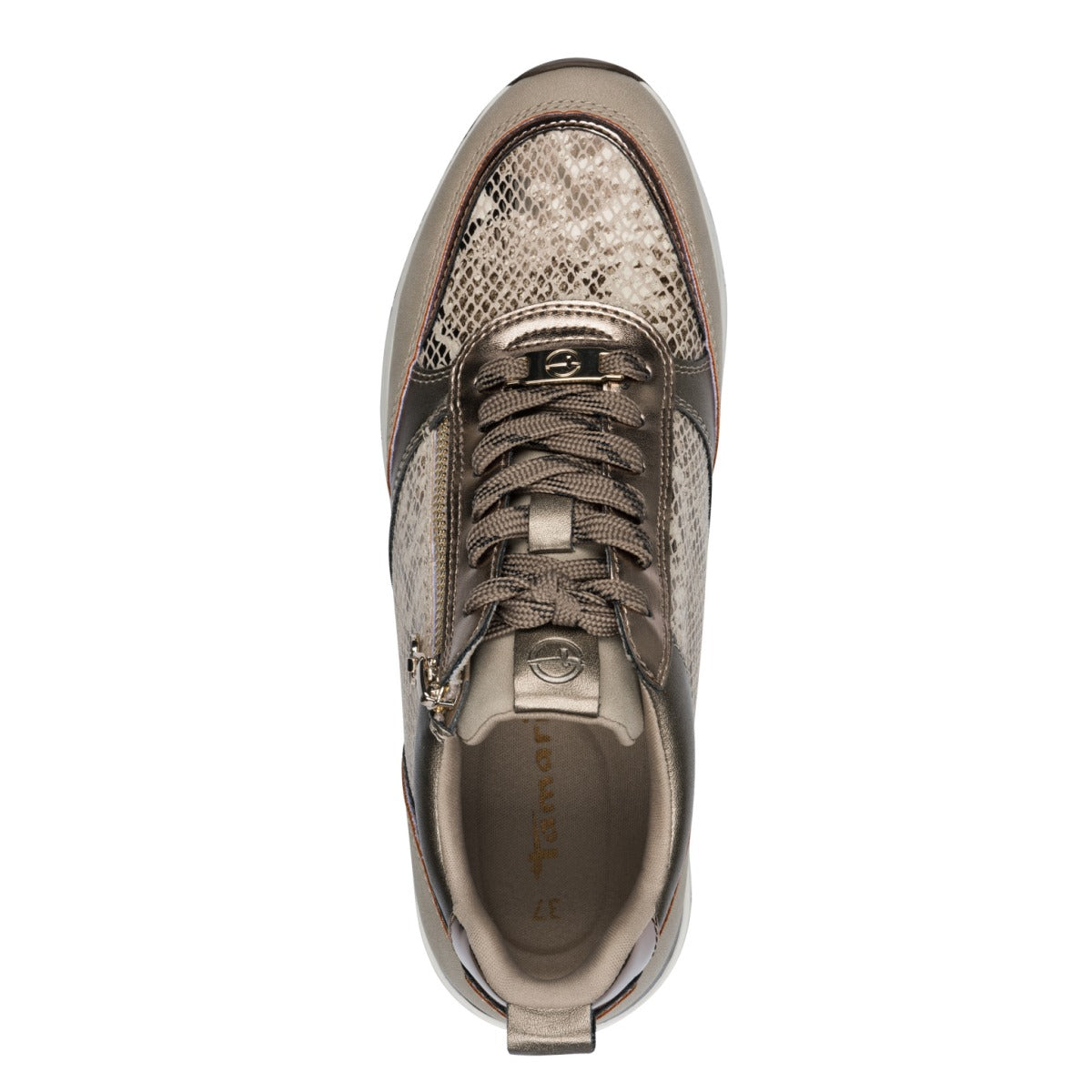 Tamaris Sneaker 23732 Snake Taupe