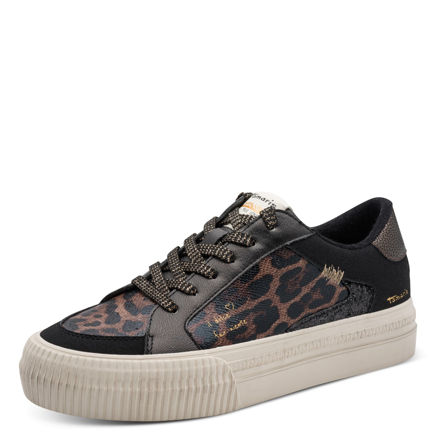 Tamaris Sneaker 23789 Schwarz/Leo