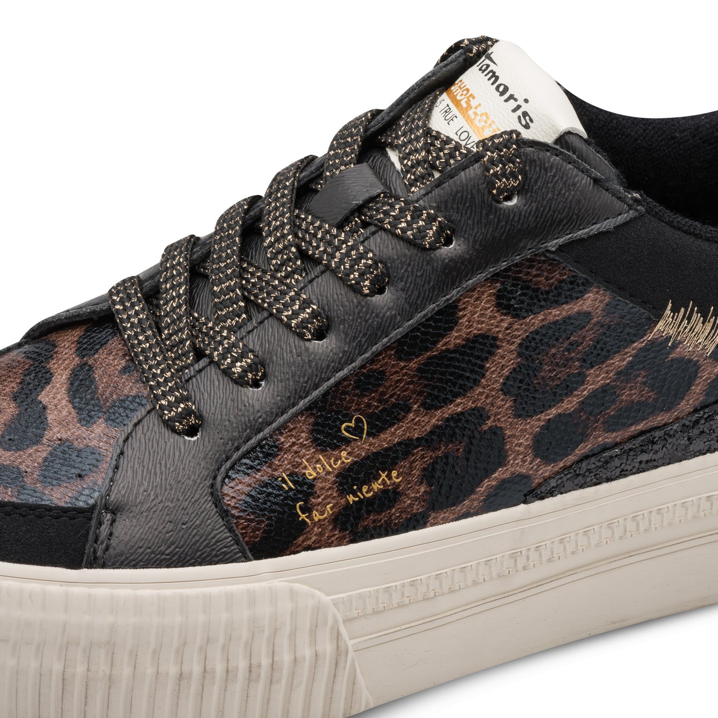 Tamaris Sneaker 23789 Schwarz/Leo
