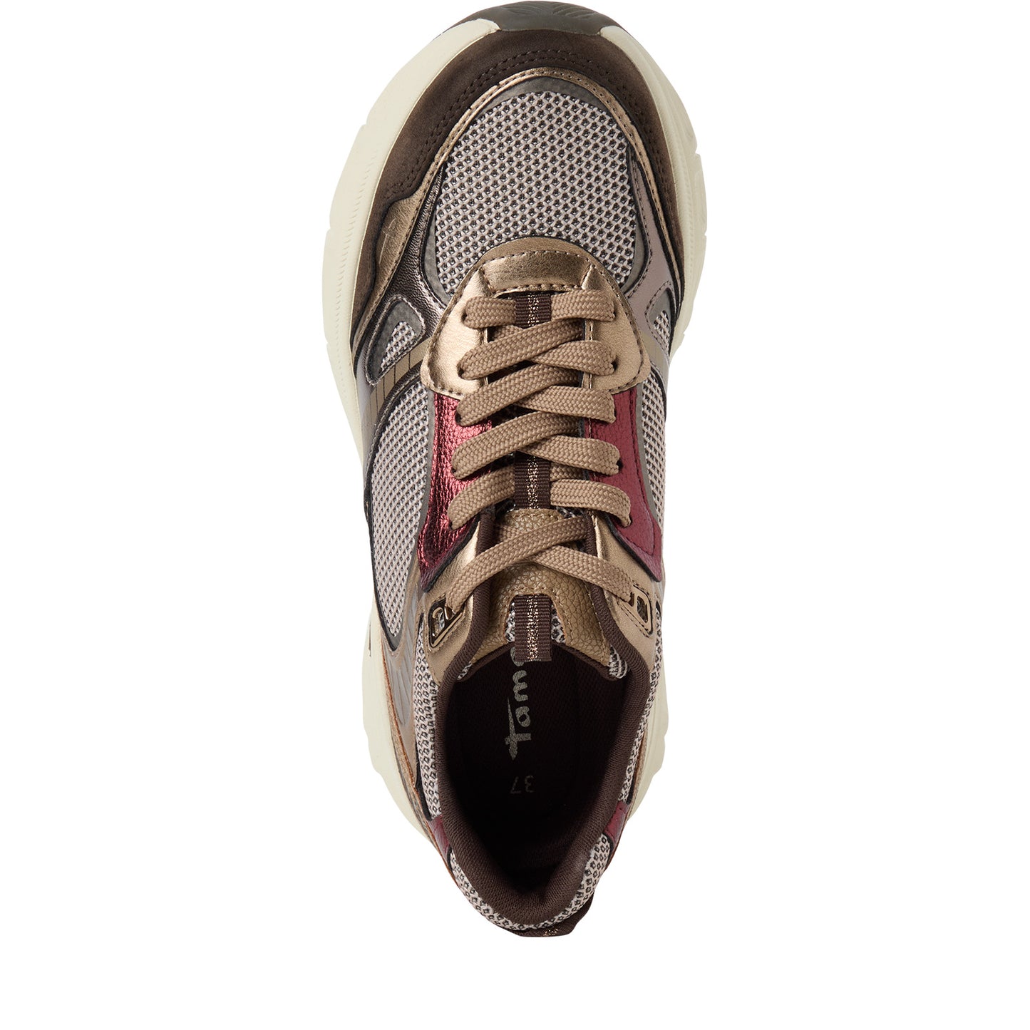 Tamaris Sneaker 23799 Bronce/Mocca Comb.