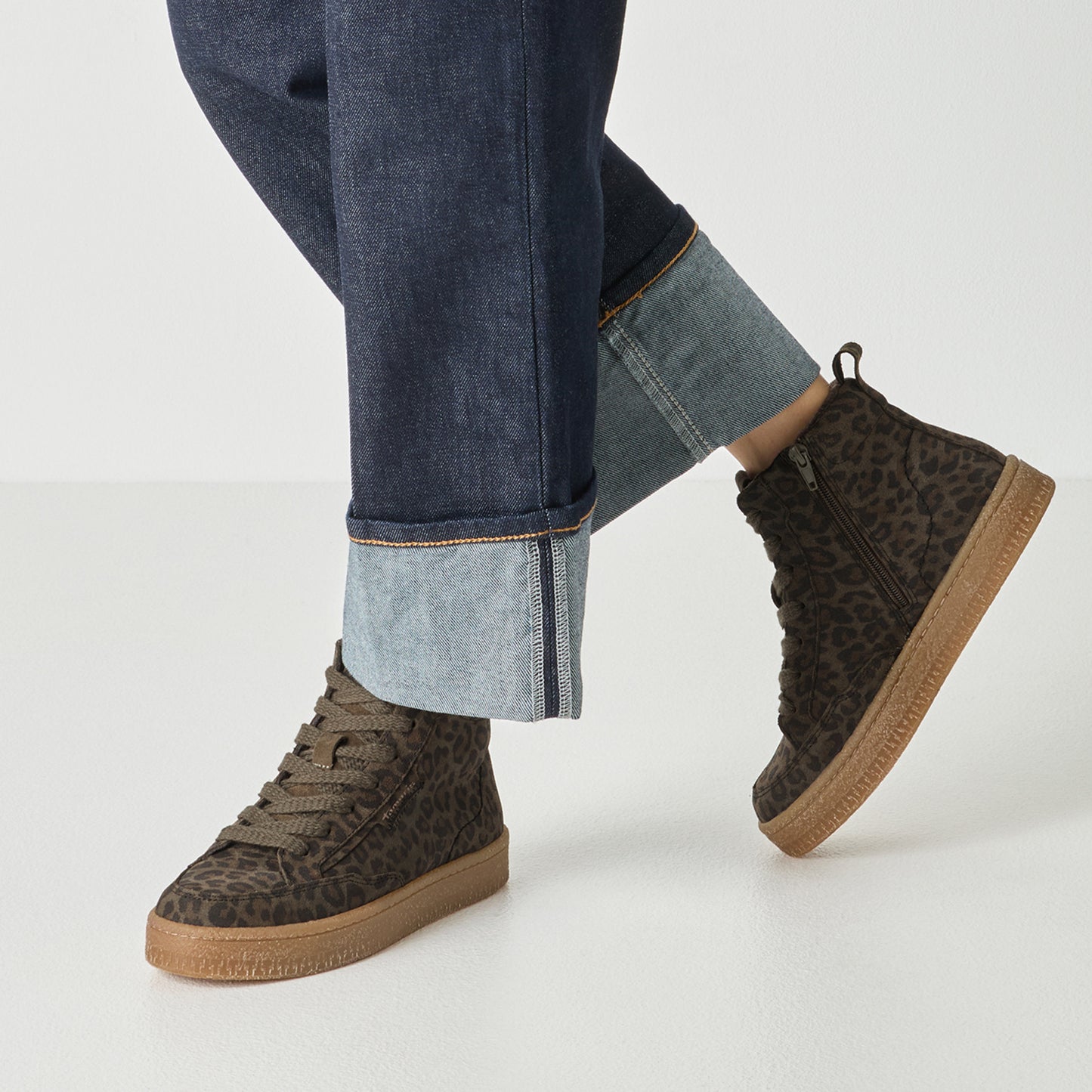 Tamaris Sneaker 25203 Olive Leopard