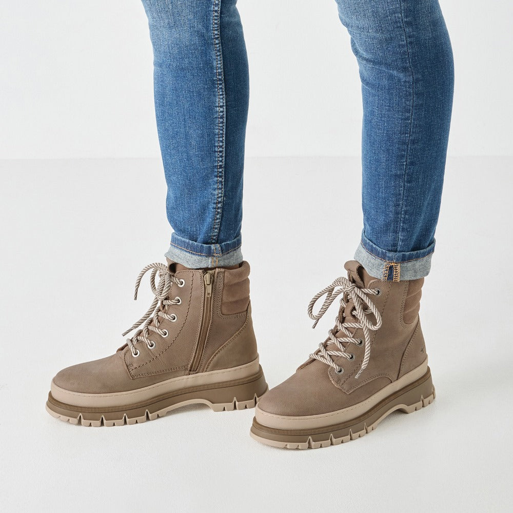 Tamaris Stiefelette 25200 Taupe