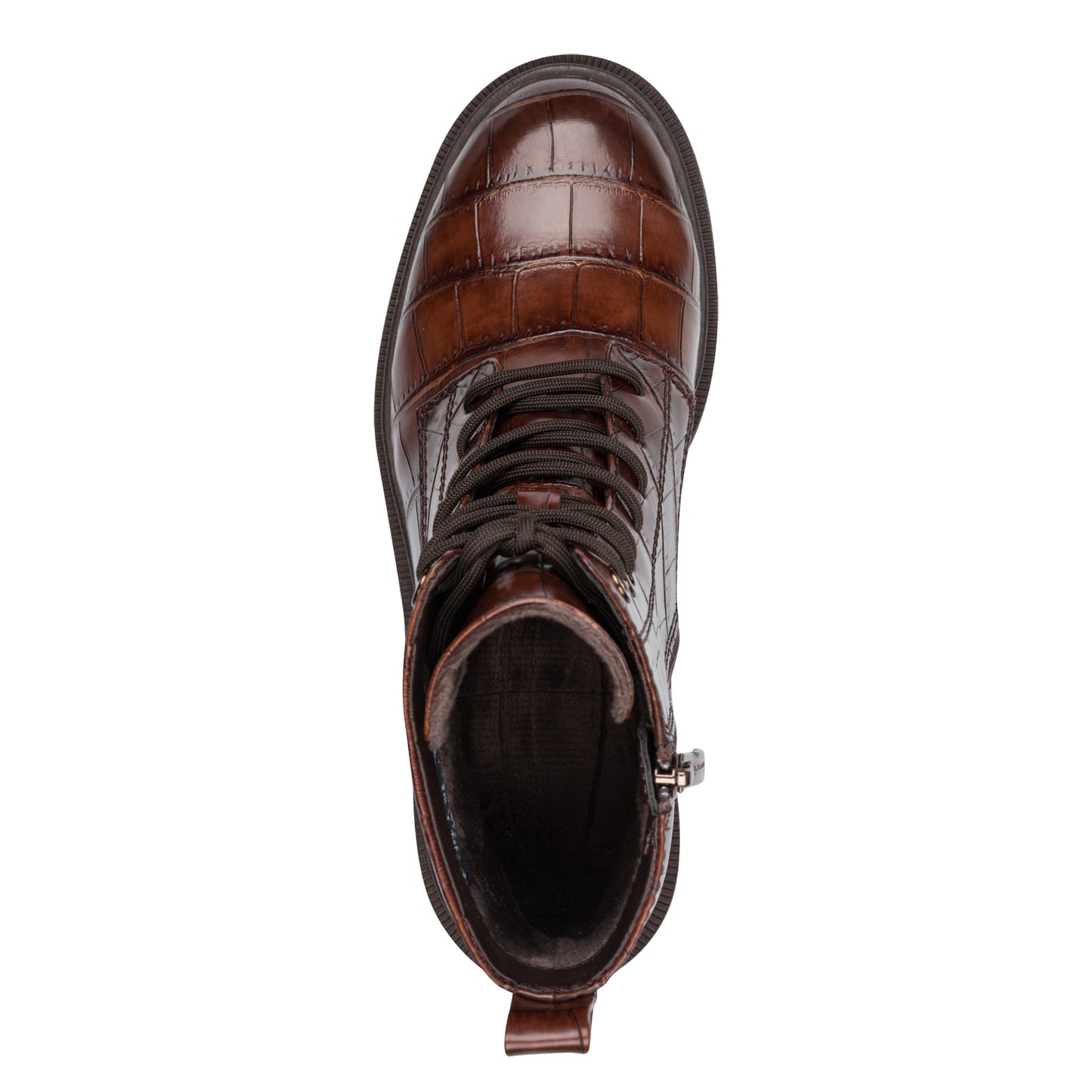 Tamaris Stiefelette 25210 Cognac Croco