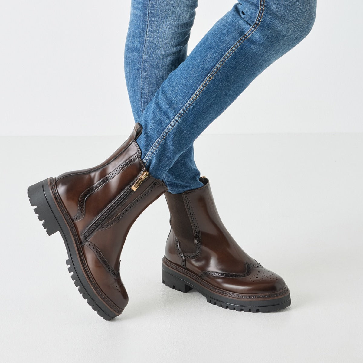 Tamaris Stiefelette M 25463 Braun