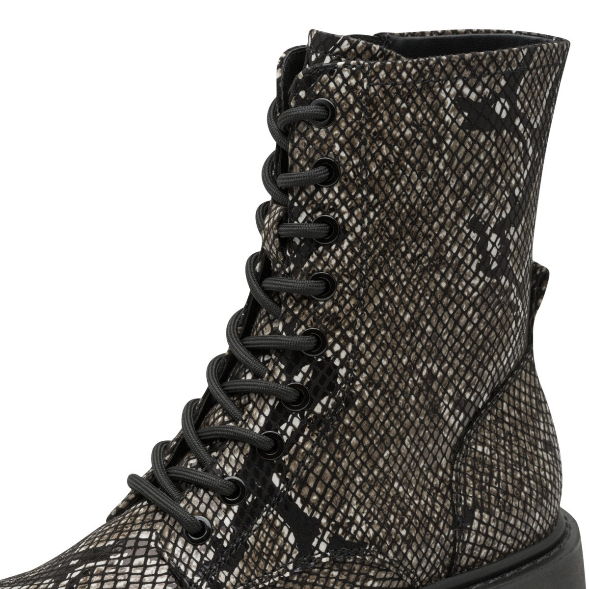 Tamaris Stiefelette 25918 Schwarz Snake