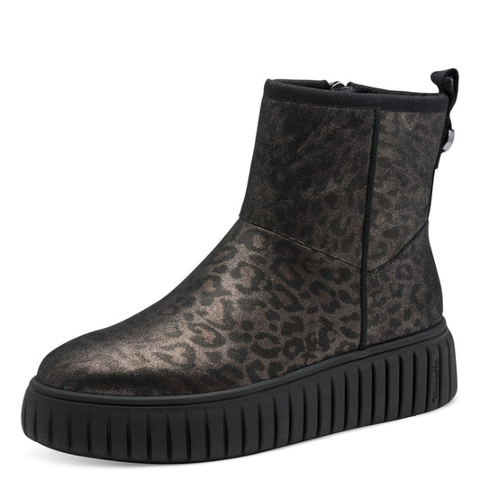 Tamaris Stiefelette 26461 Leopard Metallic