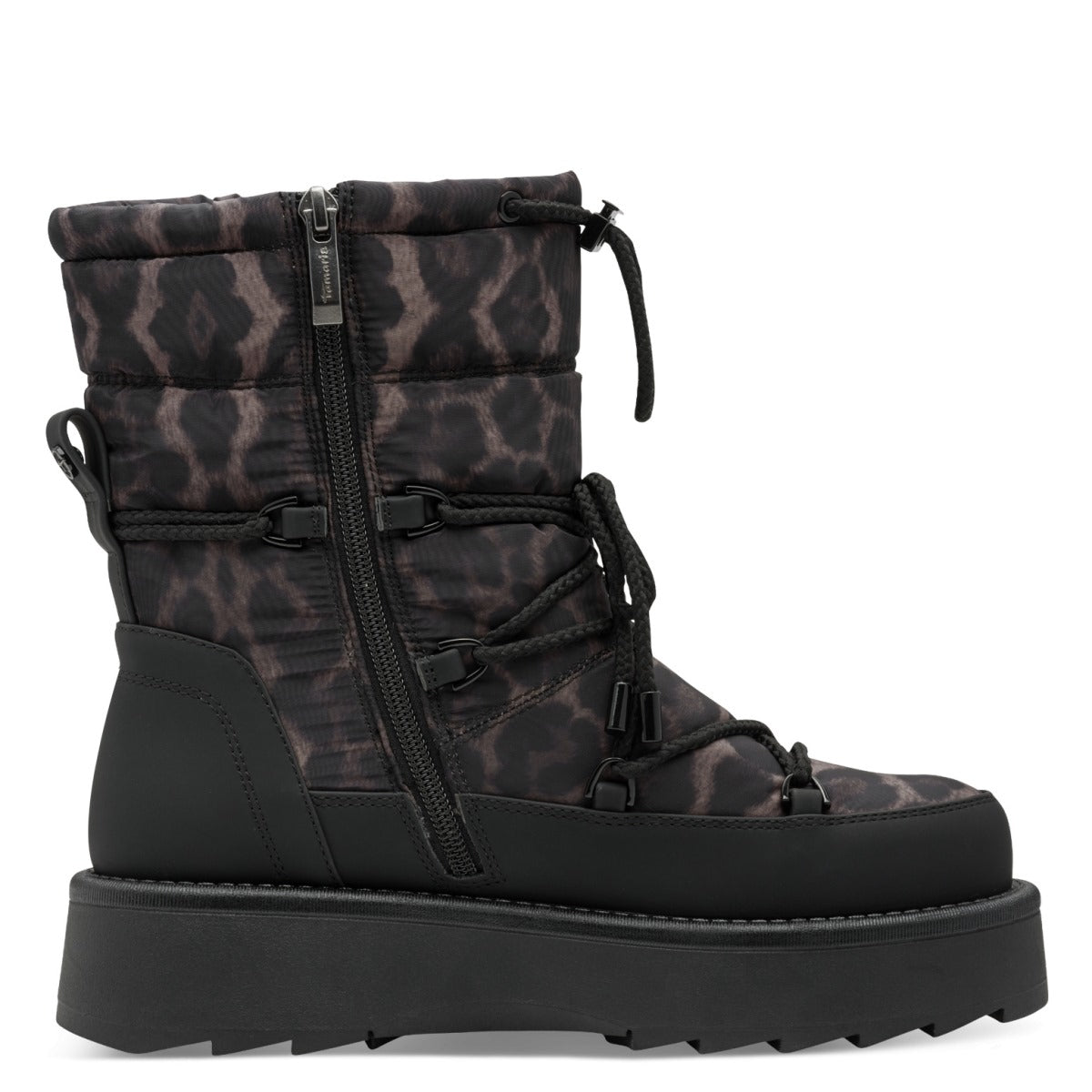 Tamaris Stiefelette 26846 Schwarz Leopard
