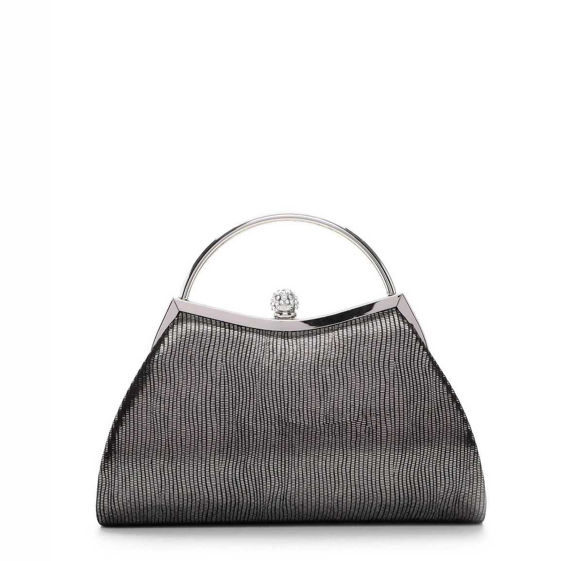 Tamaris Clutch 32816 Dunkelsilber - Glamourös durch den Abend