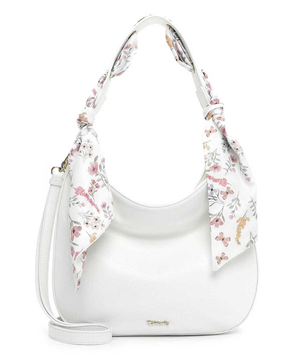 Tamaris Beuteltasche 33503 Weiß | Alltagstaugliche Schultertasche