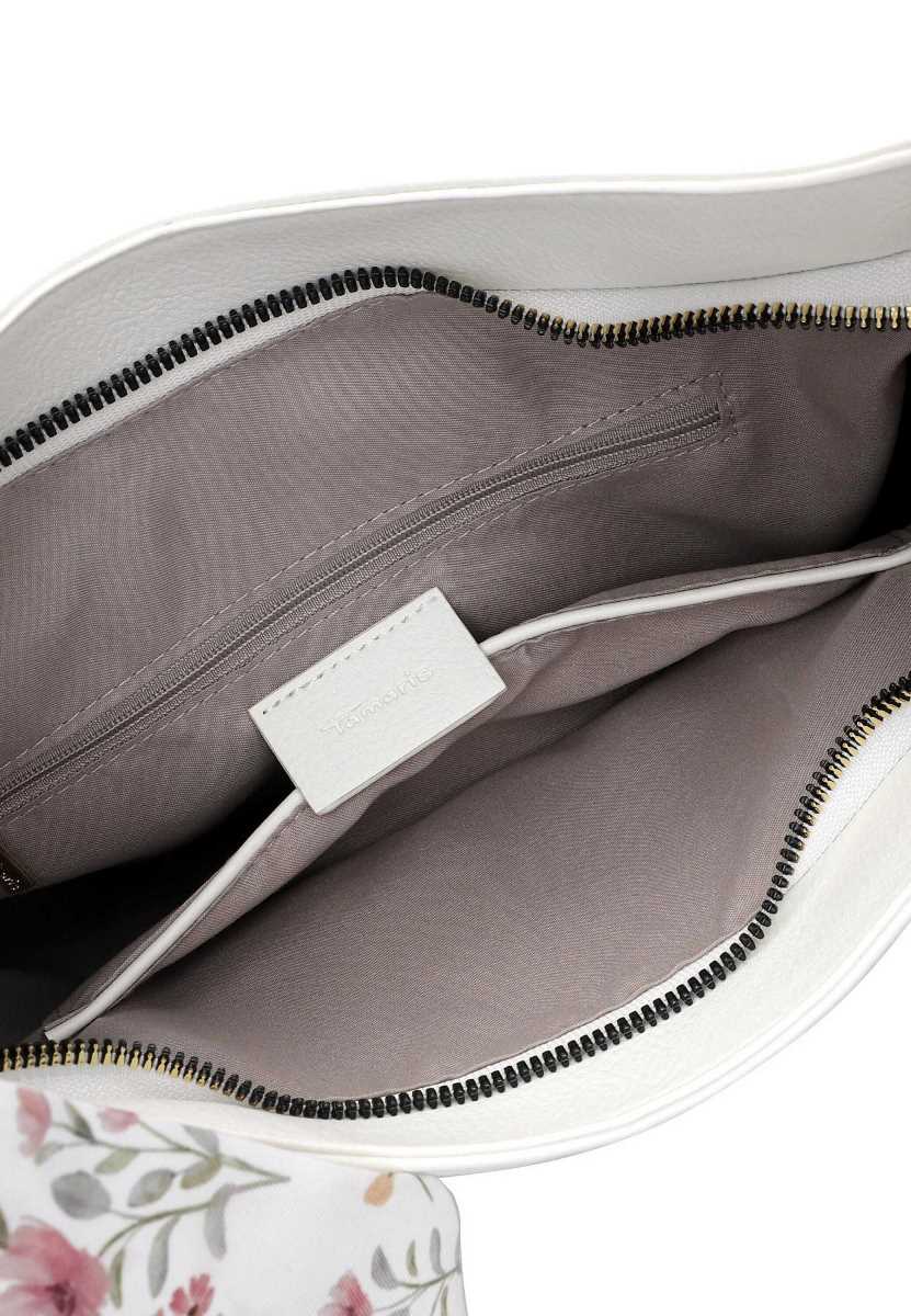 Tamaris Beuteltasche 33503 Weiß | Alltagstaugliche Schultertasche