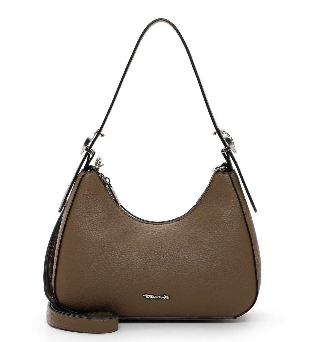 Tamaris Schultertasche 33904 Taupe - Klein, chic & alltagstauglich
