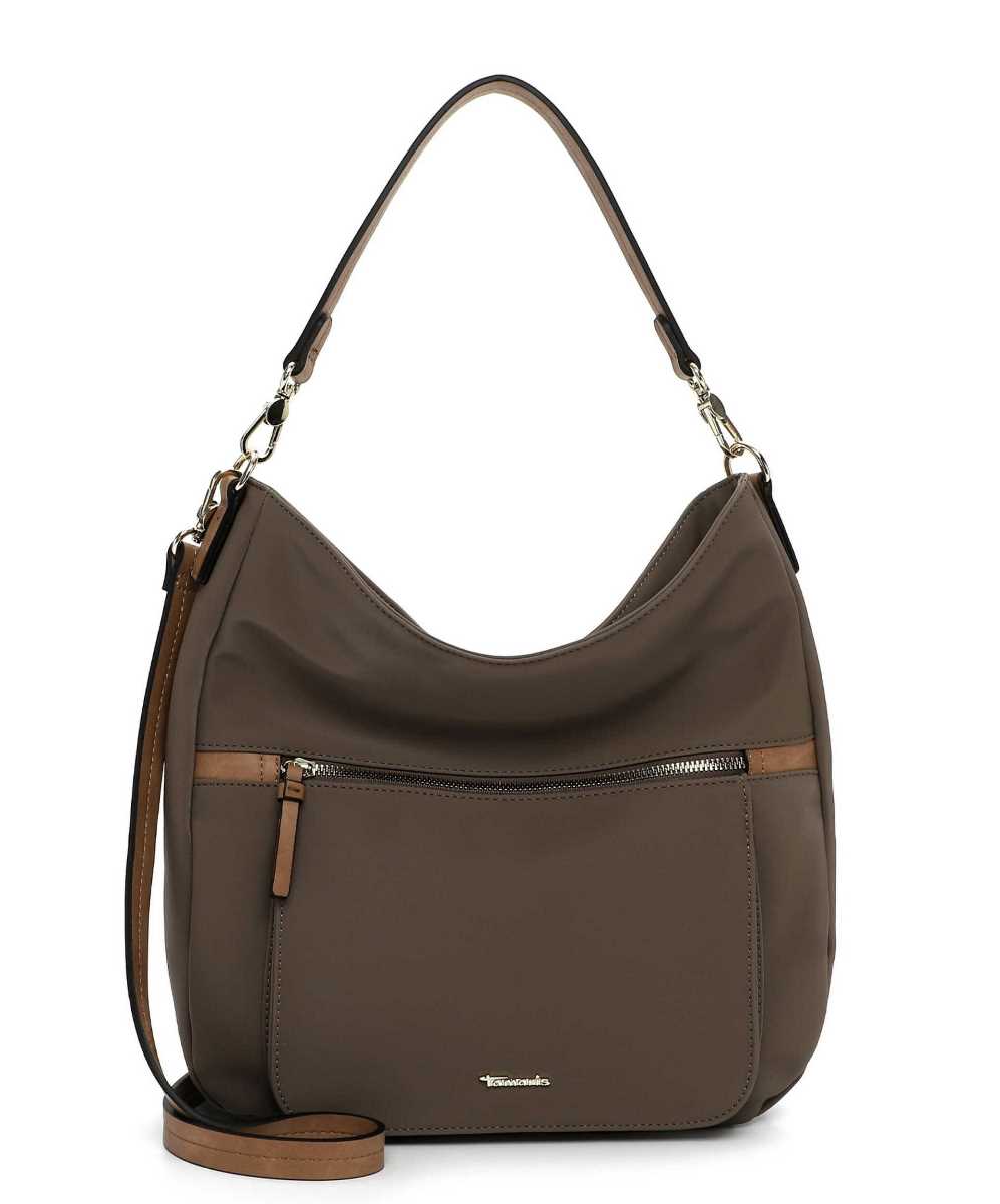 Tamaris Schultertasche 33983 Taupe - Groß & alltagstauglich