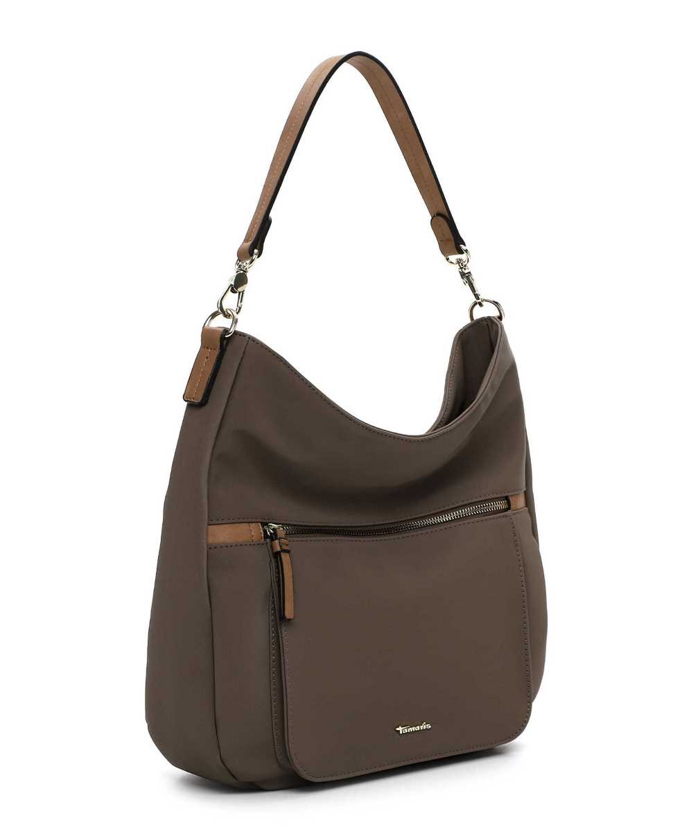Tamaris Schultertasche 33983 Taupe - Groß & alltagstauglich