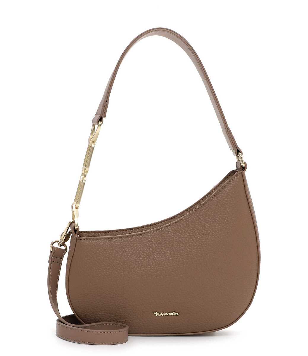 Tamaris Schultertasche 34043 Taupe - Kleiner eleganter Alltagsbegleiter