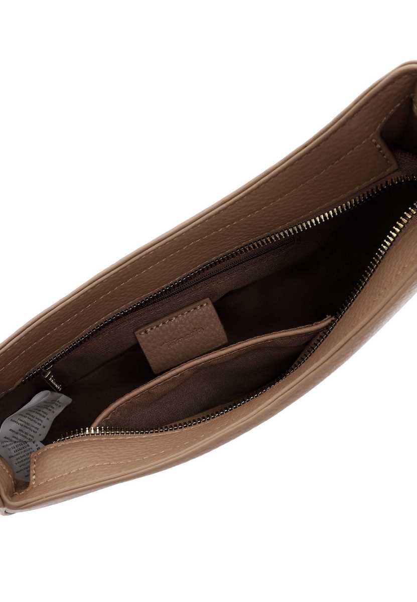 Tamaris Schultertasche 34043 Taupe - Kleiner eleganter Alltagsbegleiter