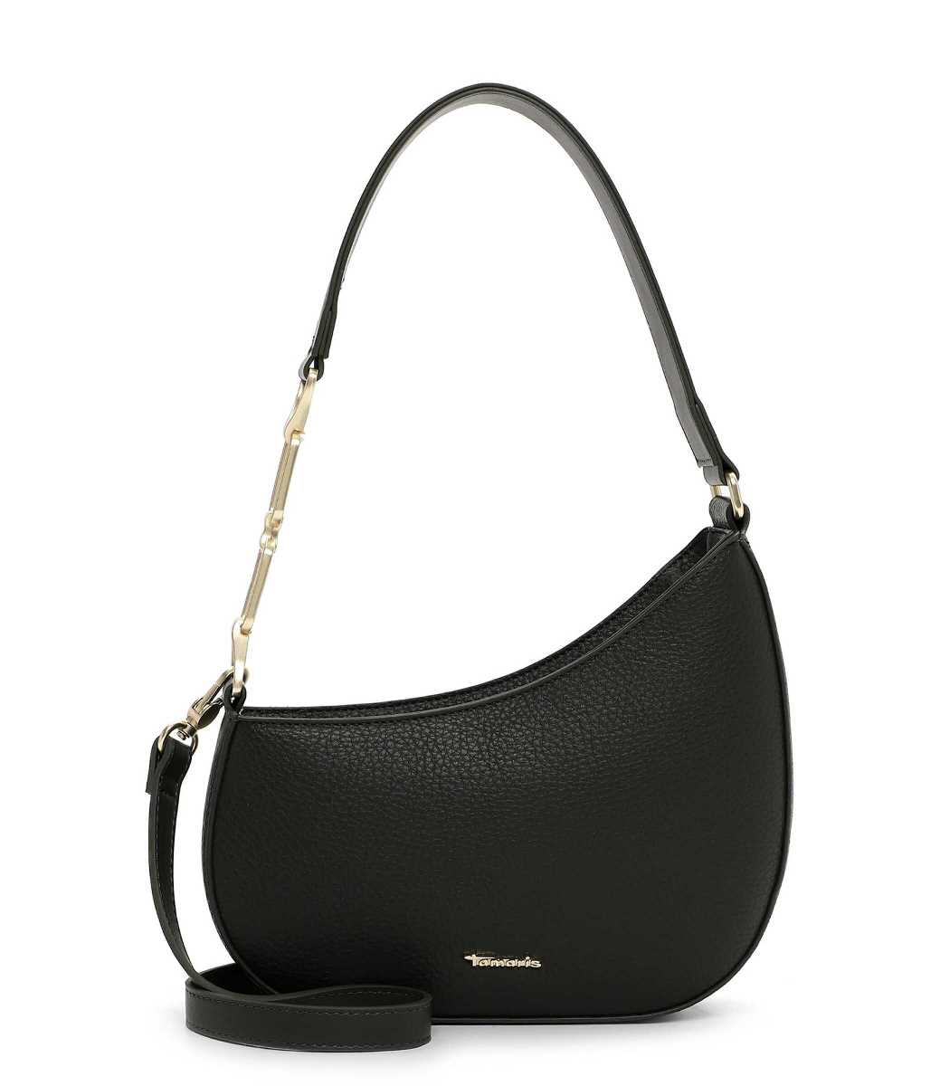 Tamaris Schultertasche 34043 Dunkelgrün - Kleiner eleganter Alltagsbegleiter