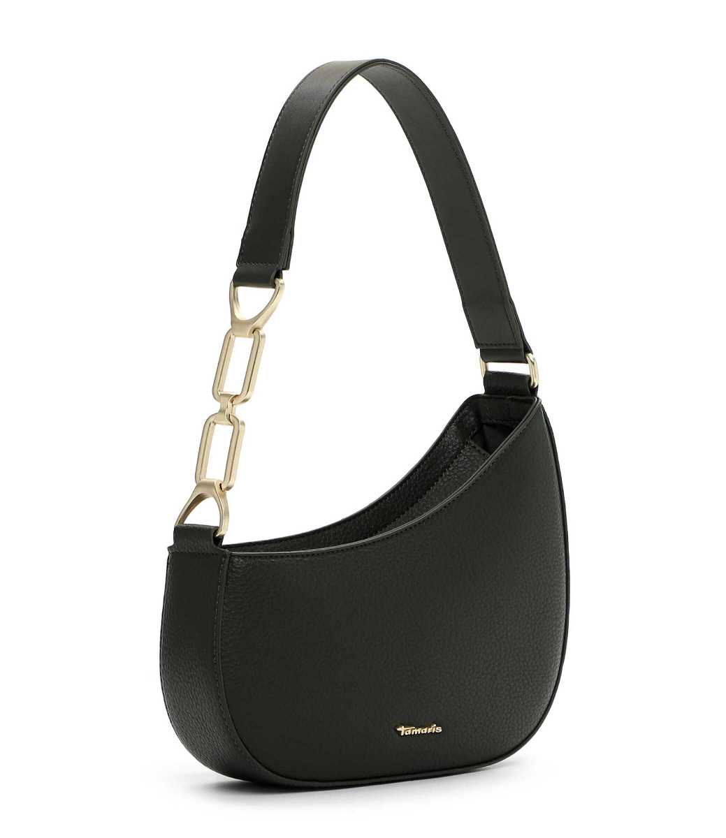 Tamaris Schultertasche 34043 Dunkelgrün - Kleiner eleganter Alltagsbegleiter