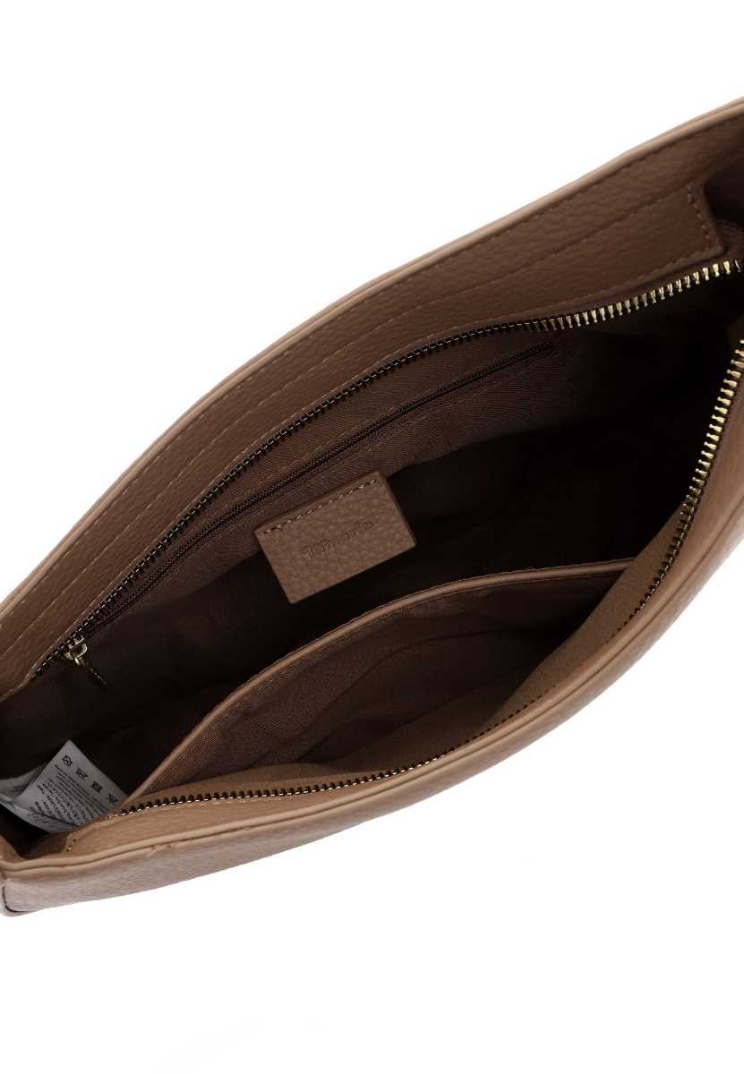 Tamaris Schultertasche 34044 Taupe - Eleganter Alltagsbegleiter