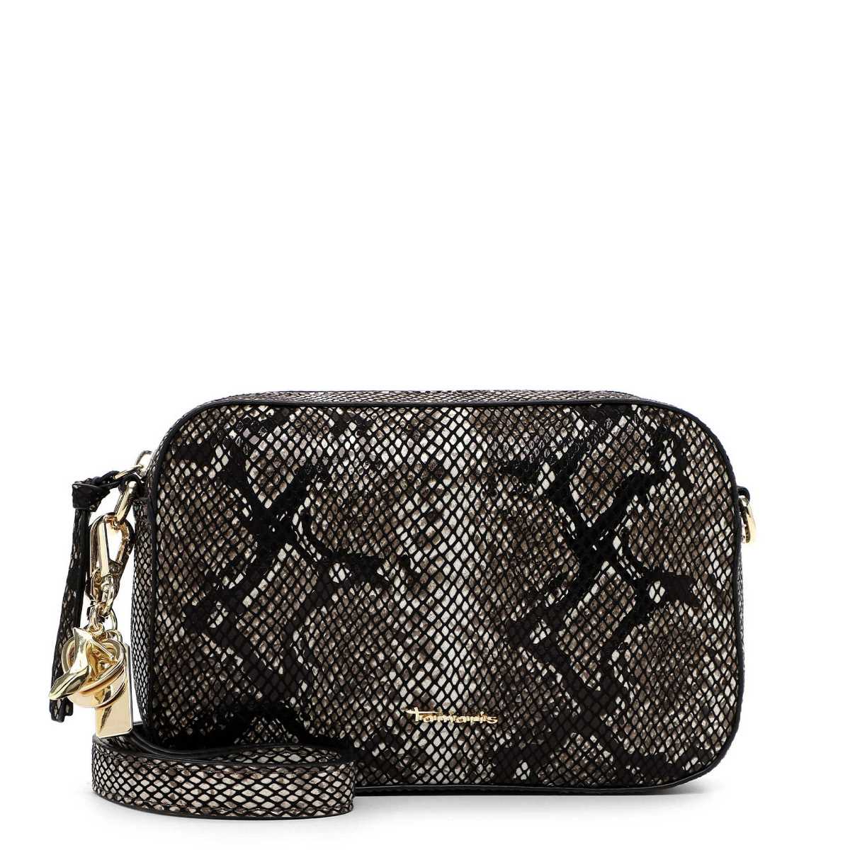 Tamaris Umhängetasche 34090 Grau Snake - Stylisch & alltagstauglich