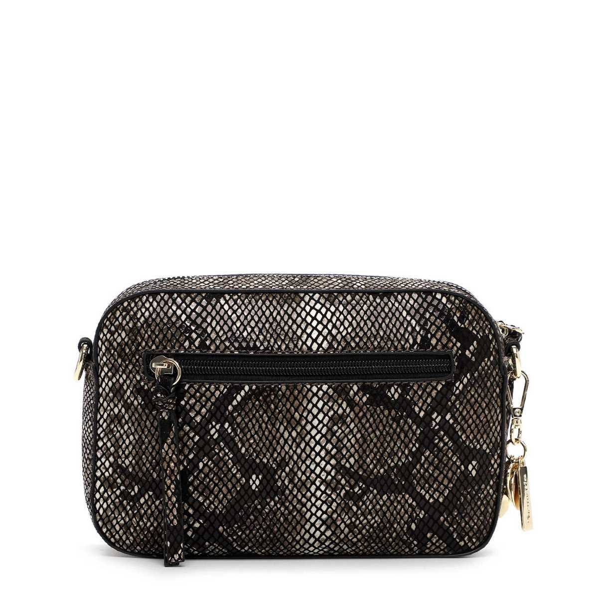 Tamaris Umhängetasche 34090 Grau Snake - Stylisch & alltagstauglich