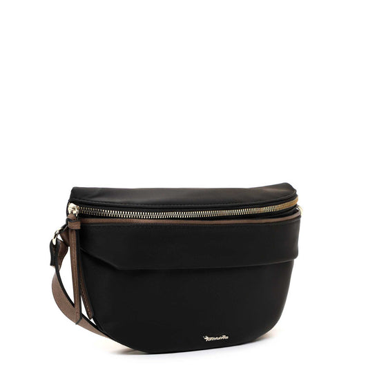 Tamaris Crossbody 34731 Schwarz - Perfekt für Alltag & Freizeit Frontansicht