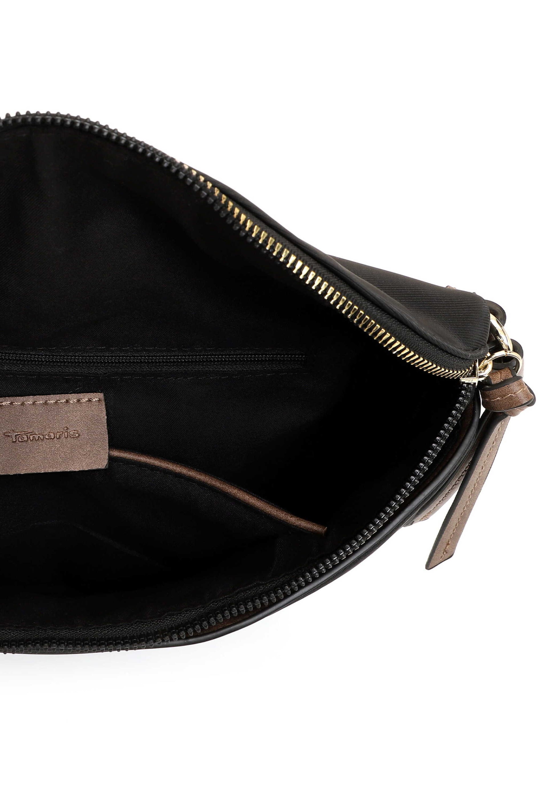 Tamaris Crossbody 34731 Schwarz - Perfekt für Alltag & Freizeit Detailansicht Innen